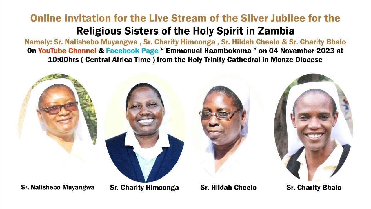 Live Stream of the Silver Jubilee of the Religious Sisters of the Holy Spirit