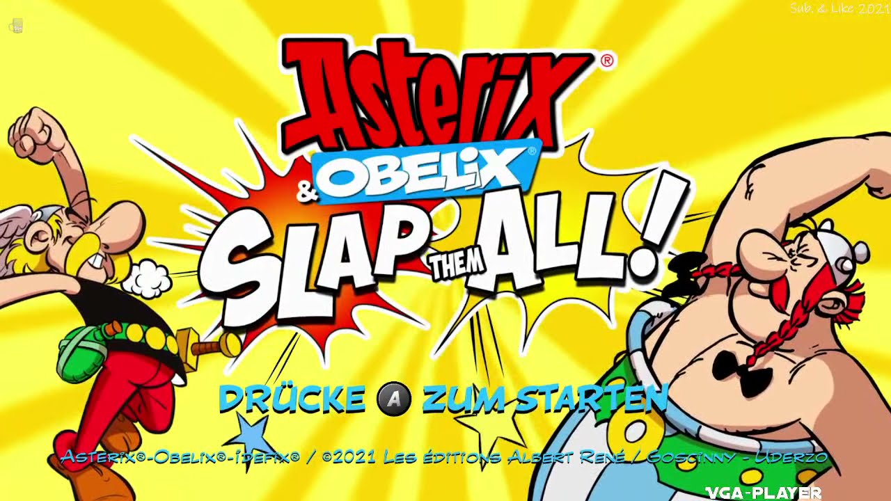 Asterix & obelix Slap them all Gameplay Deutsch