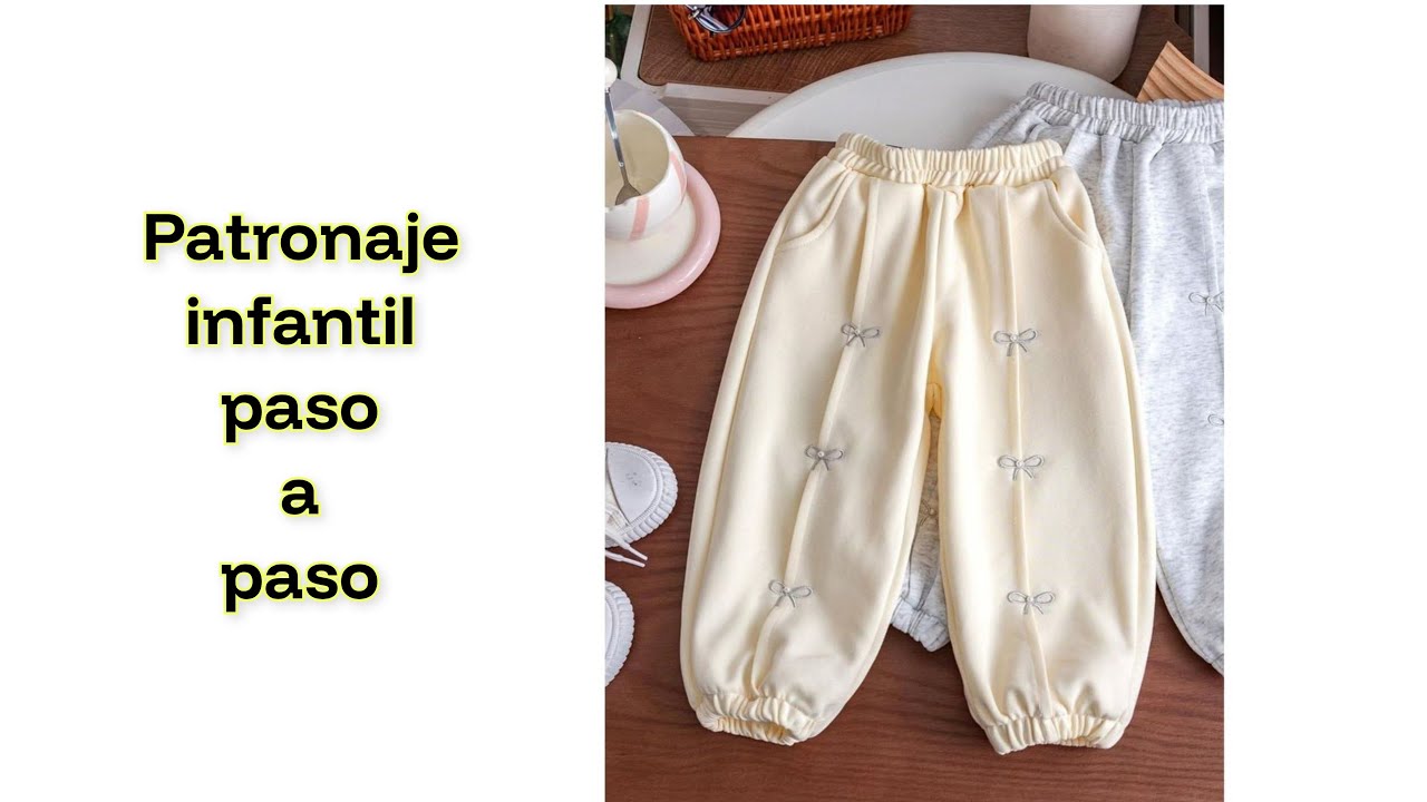 Pantalonera o pants deportivo (patronaje)