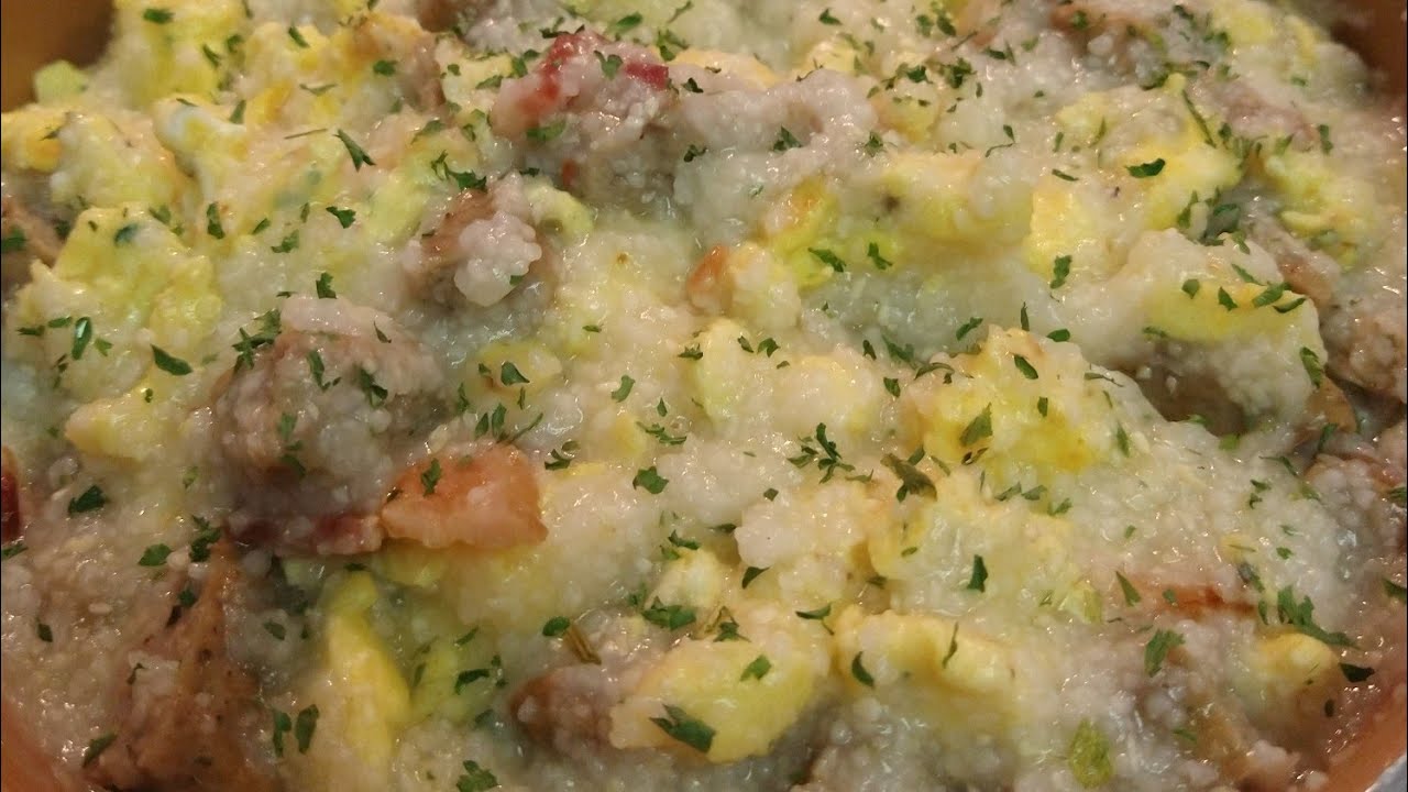 Loaded Grits | Arickamisha #breakfast #cooking
