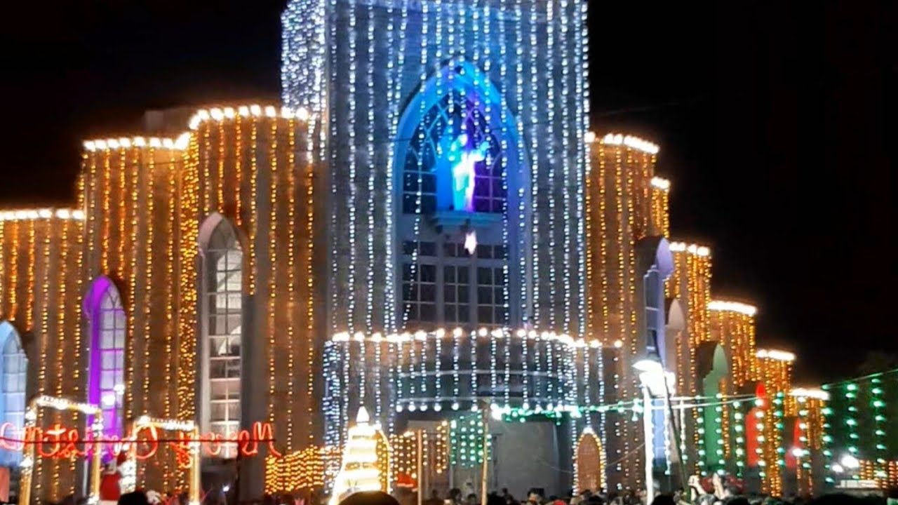 CHRISTMASHAPPY  # beautiful and tallest church in Karnataka / vomme visit madi / Srividya channel .