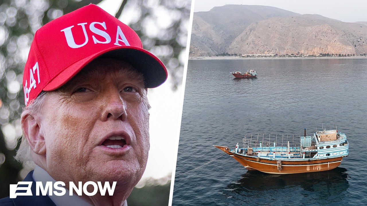 U.S. and Iran exchange strikes after ship struck in Strait of Hormuz amid peace talks