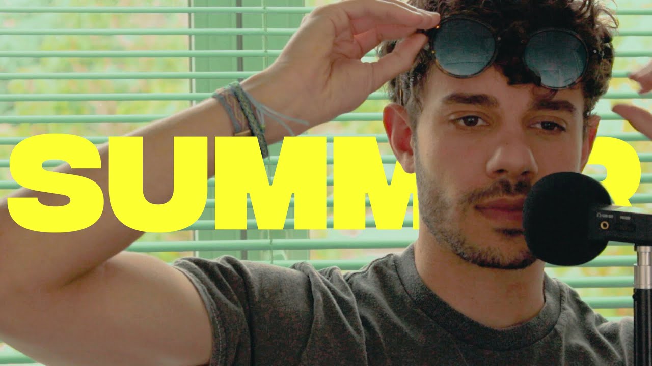 ASMR | My SUMMER plans ☀️ French accent whispered chit-chat