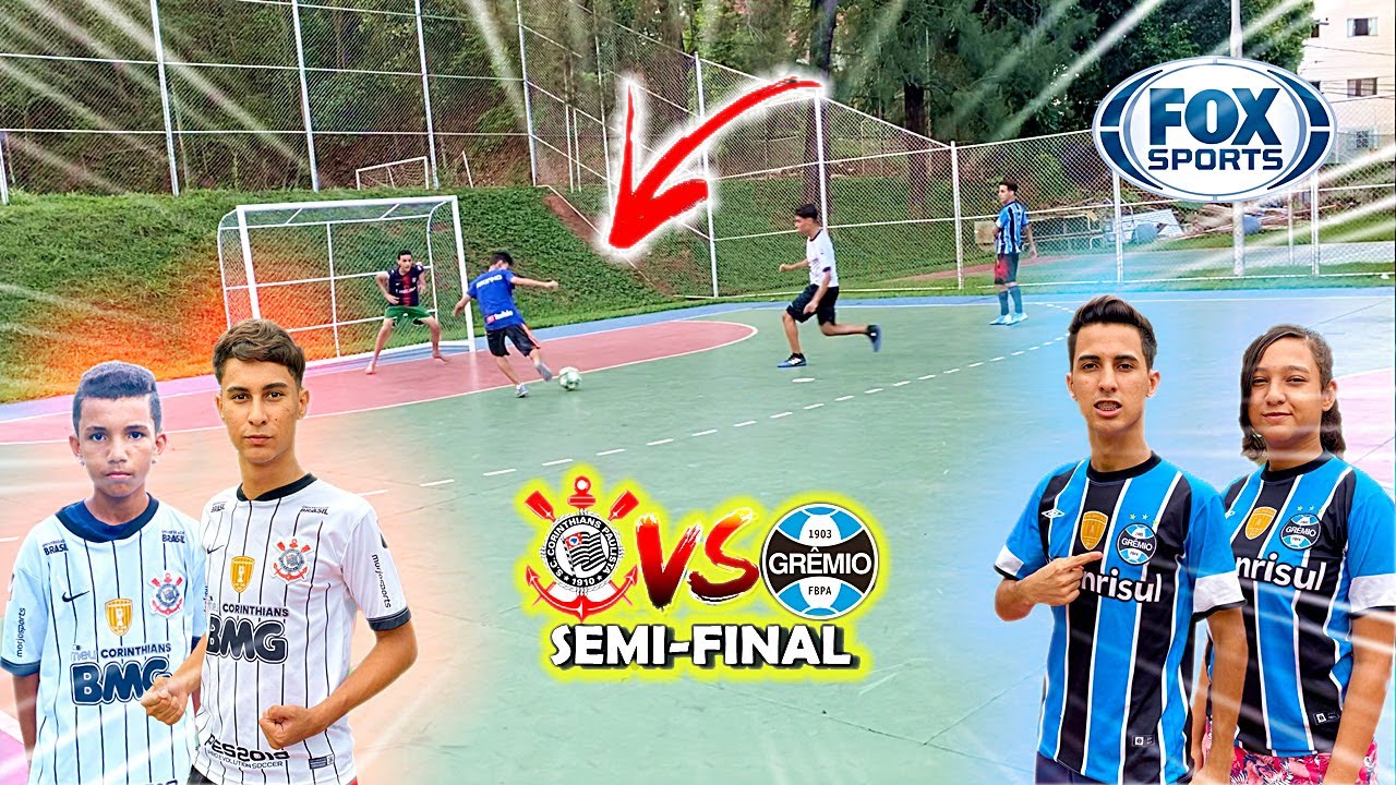 CORINTHIANS vs GRÊMIO SEMI FINAL JOGO 5 vs 5 QUEM GANHOU? DESAFIOS DE FUTEBOL #06 ‹ Rikinho ›