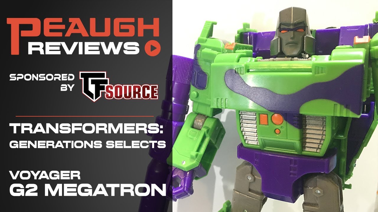 Video Review: Transformers Generations Selects - Voyager G2 MEGATRON