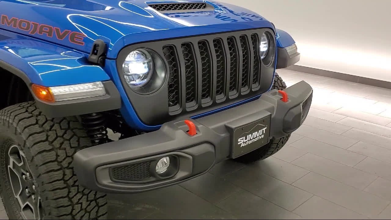 2021 Jeep Gladiator Mojave Hydro Blue Pearlcoat New. walk around for sale in Fond Du Lac, Wisconsin