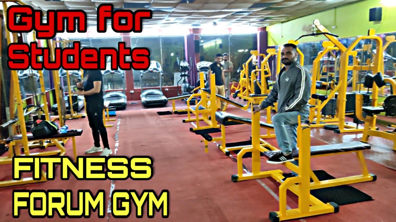 Gym for students|| Affordable Gym in Boring Road-Fitness Forum Gym || Patna ll Gabbu Vlogsll Hindi