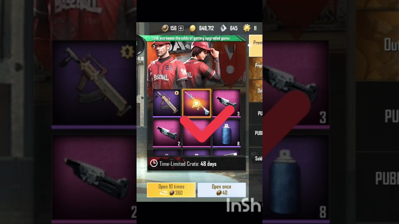 pubg mobile lite new crate opening today Pubg lite new crate m416 😁