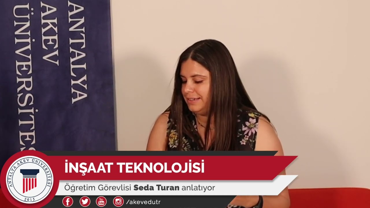 İnşaat Teknolojisi Programı Öğr. Gör. Seda TURAN