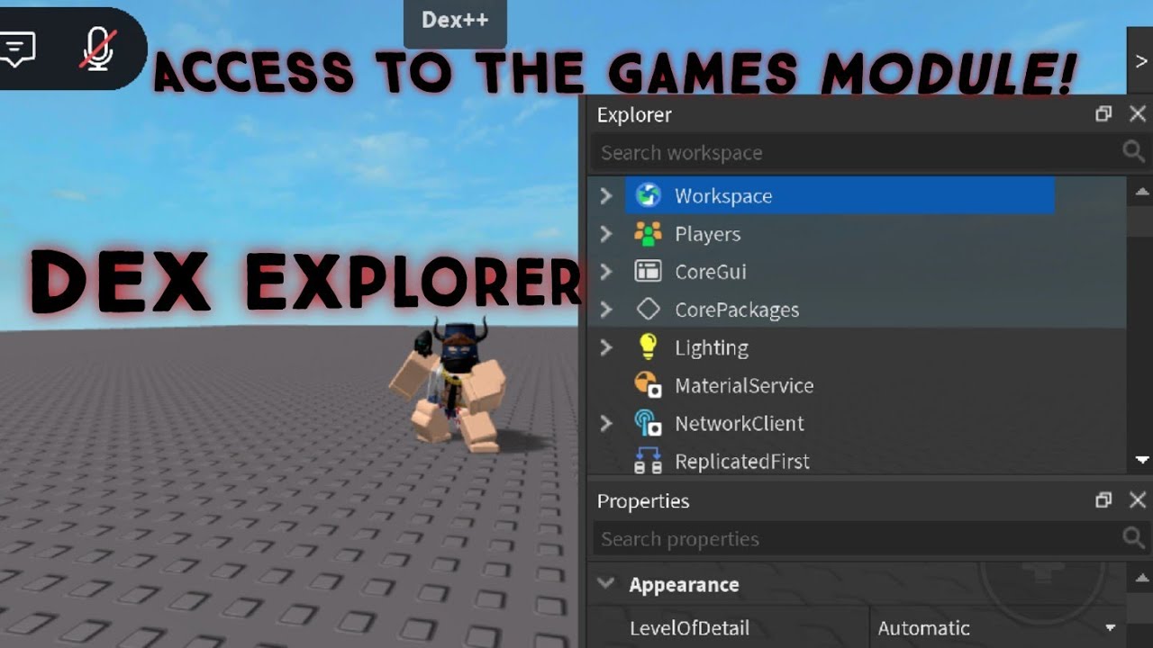 How To Open ADMIN PANEL In Any Roblox Game | Dex Explorer Script Exploit 