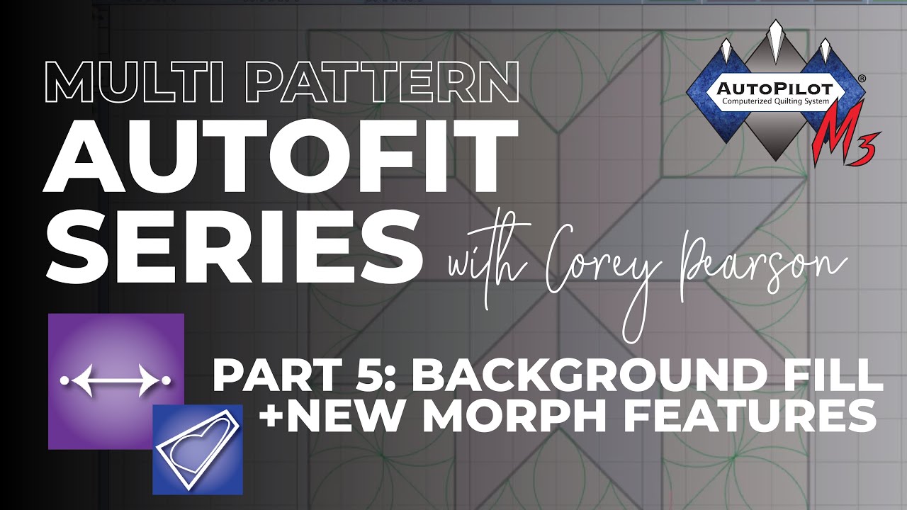 INNOVA AutoPilot Mach 3 Multi Pattern AutoFit Series with Corey Pearson | Part 5 Background Fill