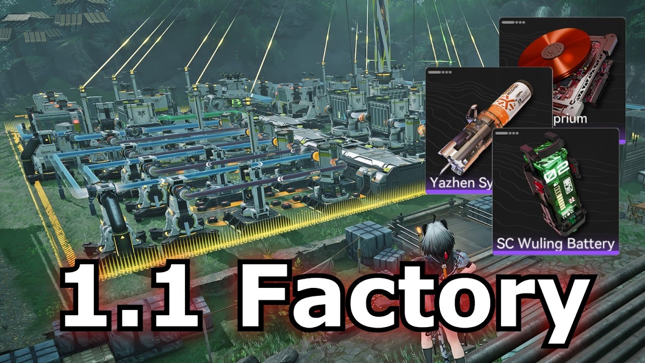 1.1 Wuling Factory Full-Blueprint Setup Guide | Arknights: Endfield