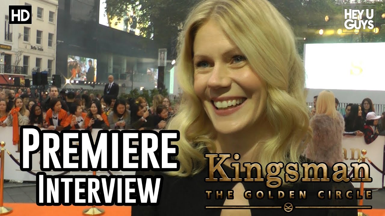 Hanna Alström Premiere Interview | Kingsman: The Golden Circle