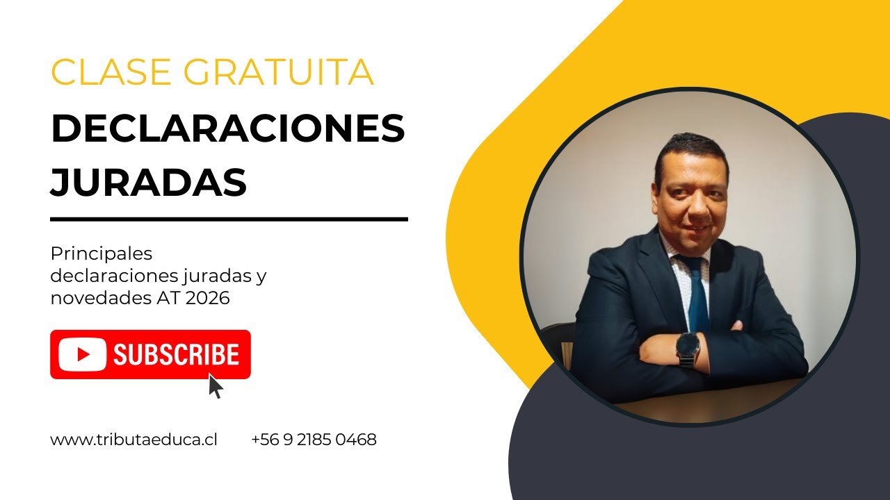 Sesión 8 - Declaraciones Juradas