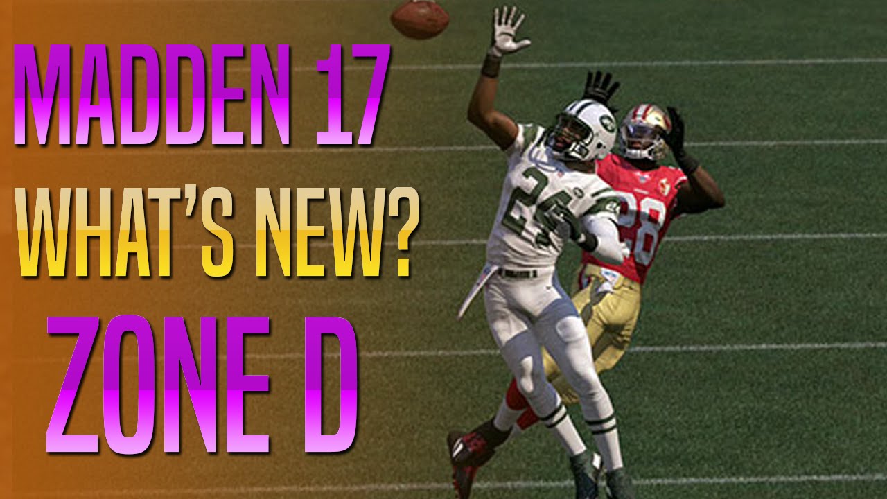Madden 17 Defensive Tips - New Zone Coverage 101!