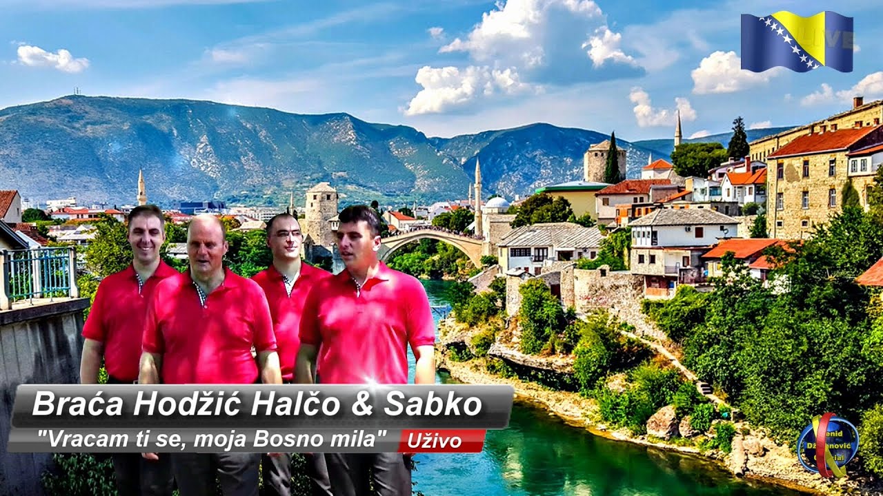 Braca Hodzic Halco & Sabko - Vracam ti se, moja Bosno mila [Uzivo]
