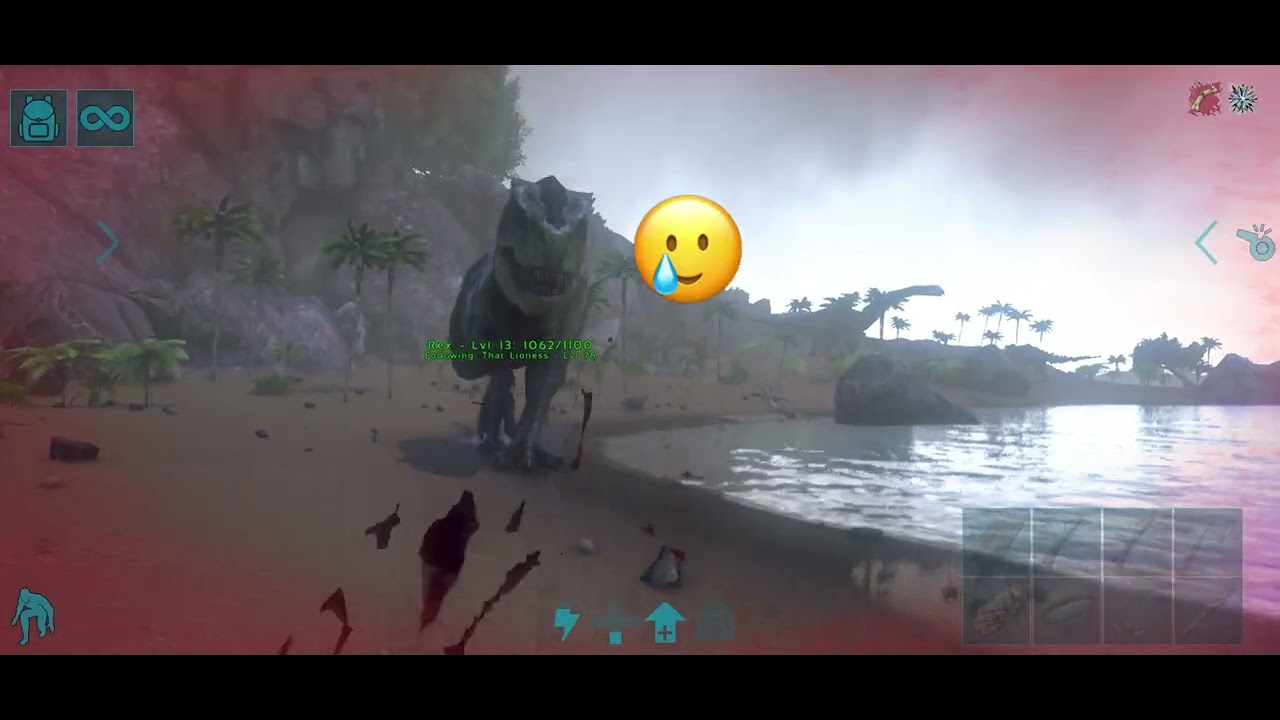 The pain of trying to tame anything decent in ark survival mobile 