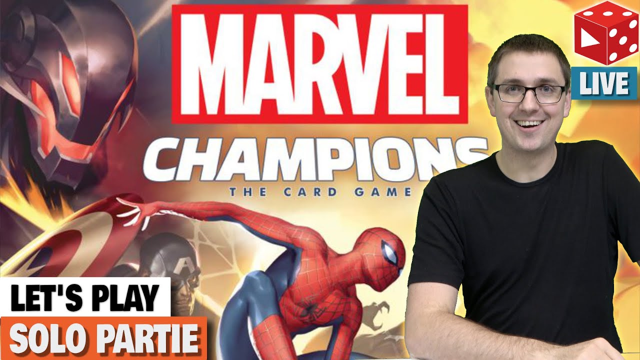 Marvel Champions - Solo Live Let's play deutsch