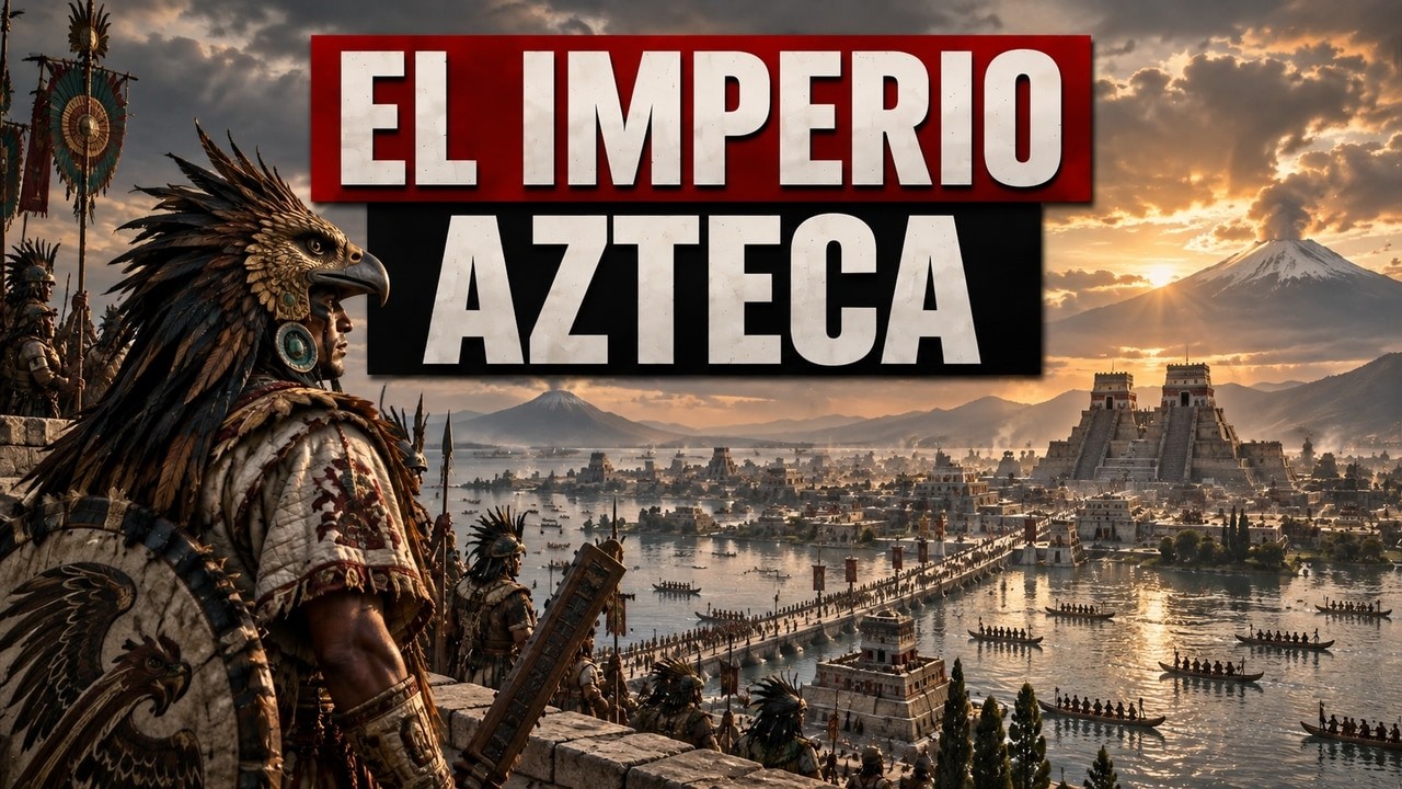 ✅ Resumen el IMPERIO AZTECA en 10 minutos | La historia del mayor imperio de MESOAMÉRICA
