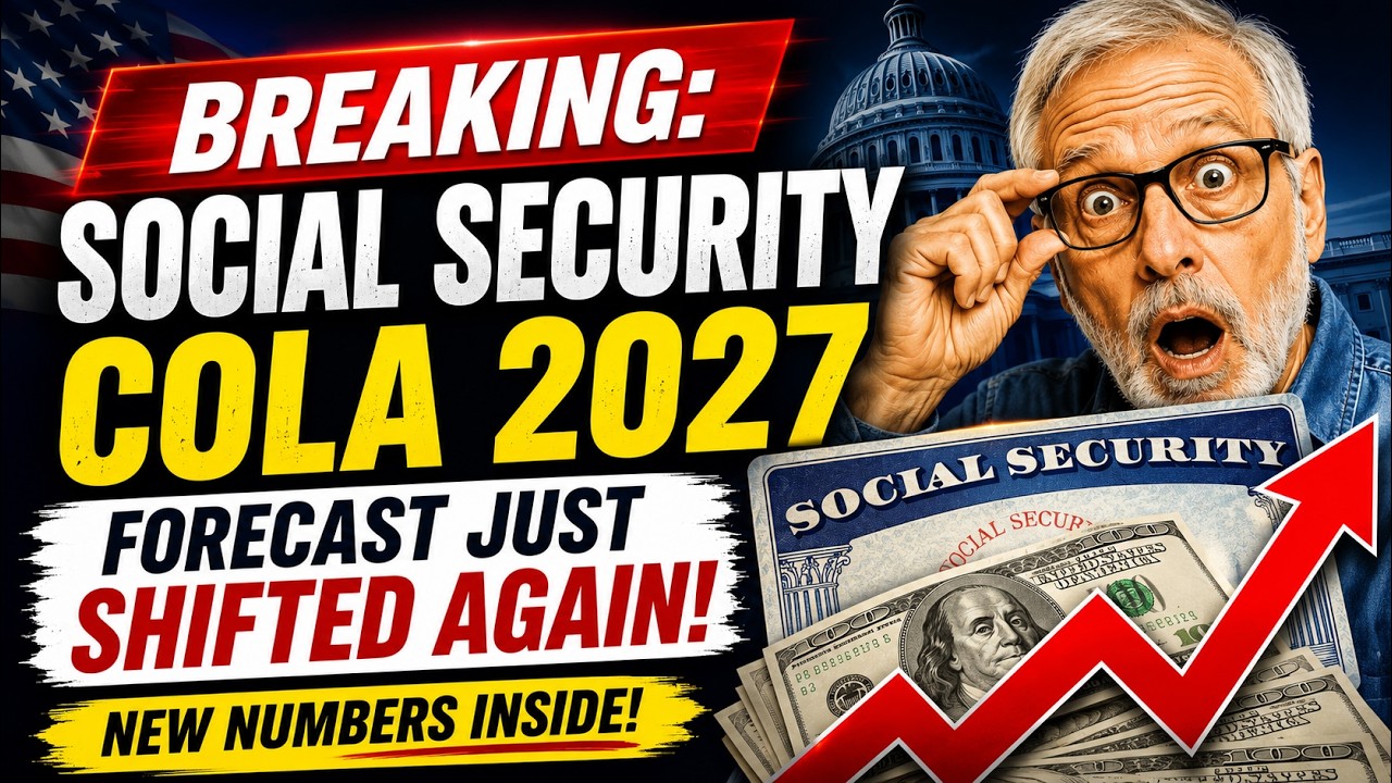 🔥BREAKING: Social Security COLA 2027 Forecast Just Shifted Again (New Numbers Inside) | 14 july