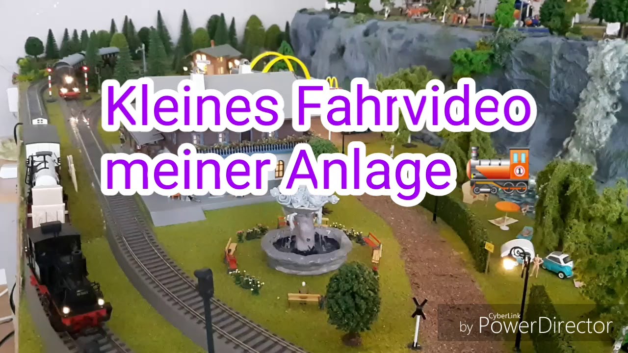 H0 Digital Roco Geoline ....Fahrvideo meiner Anlage