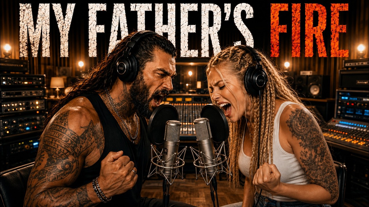 MY FATHER&rsquo;S FIRE | Freyvalka ft Ragnar Ironwolf | Dark Viking Rap - Epic Norse Anthem