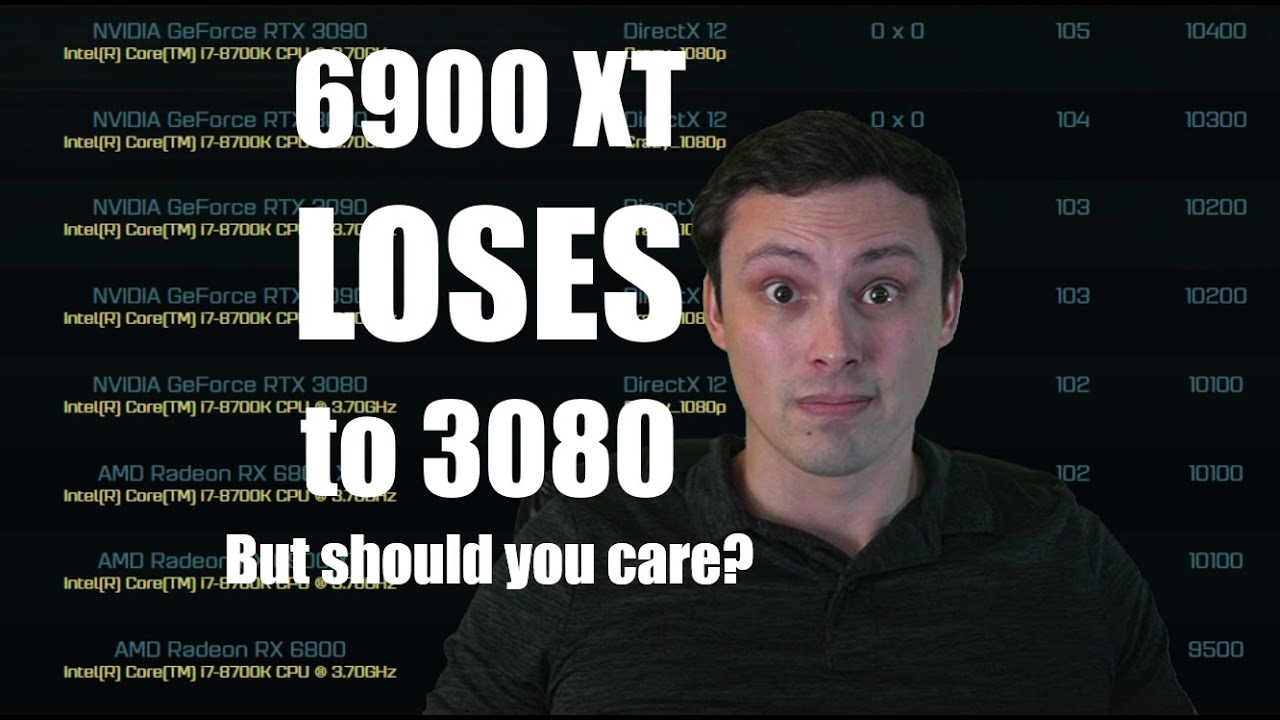 Leaked Benchmark: AMD's 6900 XT LOSES to the RTX 3080 (But should you care?)