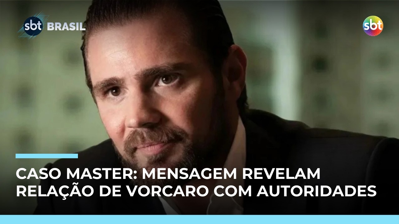 Caso Master: Mensagens revelam relação de Daniel Vorcaro com autoridades | #SBTBrasil