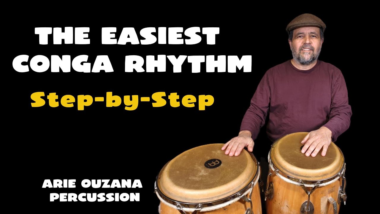 The Easiest Conga Rhythm – Step-by-Step Lesson | Arie Ouzana Percussion