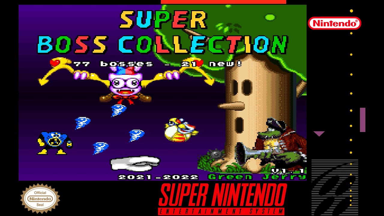 Super Boss Collection (V1.1) (2021-2022) | Прохождение | SMW Romhack