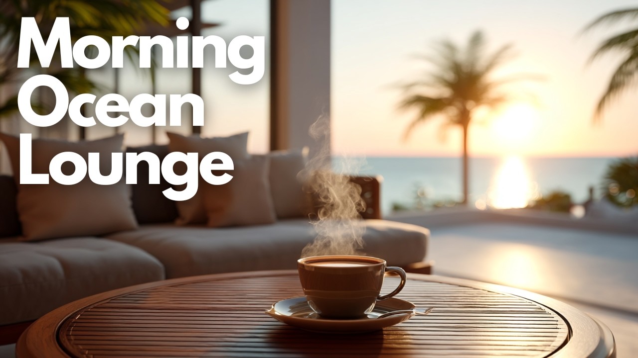 Coffee & Chill by the Ocean | Morning Ocean Lounge
