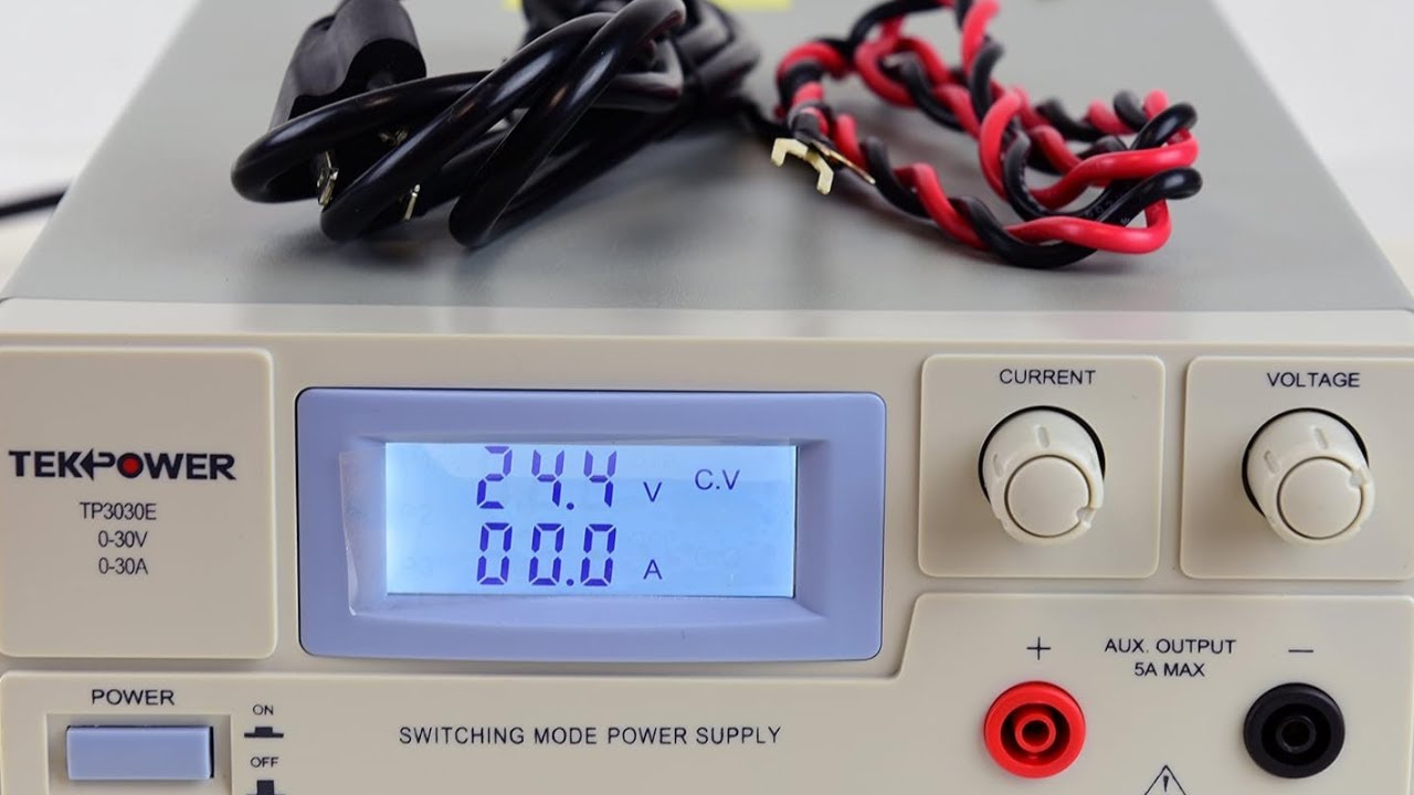 Tekpower TP3030E DC Adjustable Power Supply &ndash; 30V 30A Precision Power for Your Projects 🔧