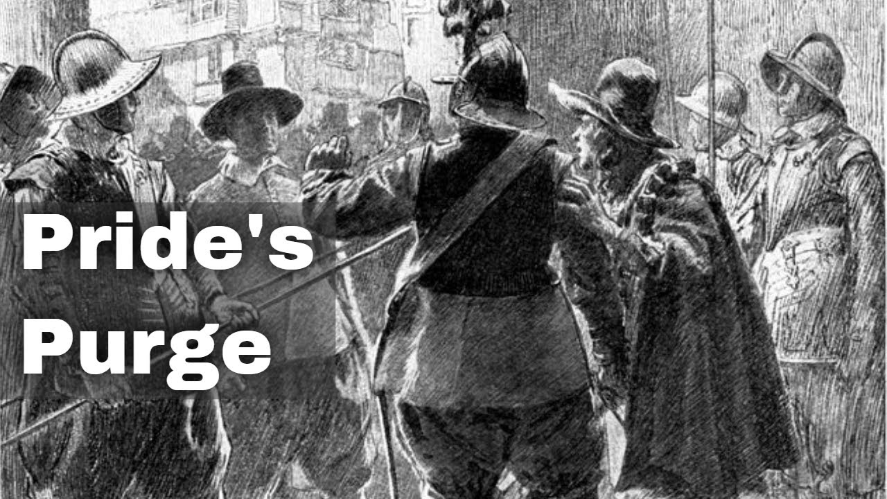 6th December 1648: Pride's Purge - the military coup in Parliament that ended Charles I's rule