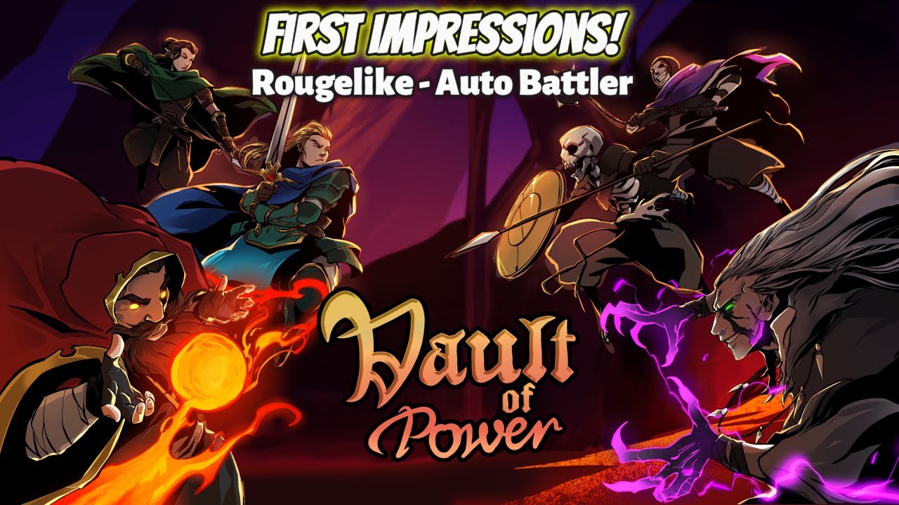Vault Of Power Is An AMAZING Auto Battler Roguelite Game