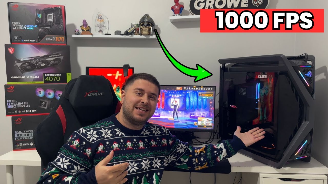 YENİ CANAVAR BİLGİSAYARIM !!  AMD RYZEN 7 9800x3D