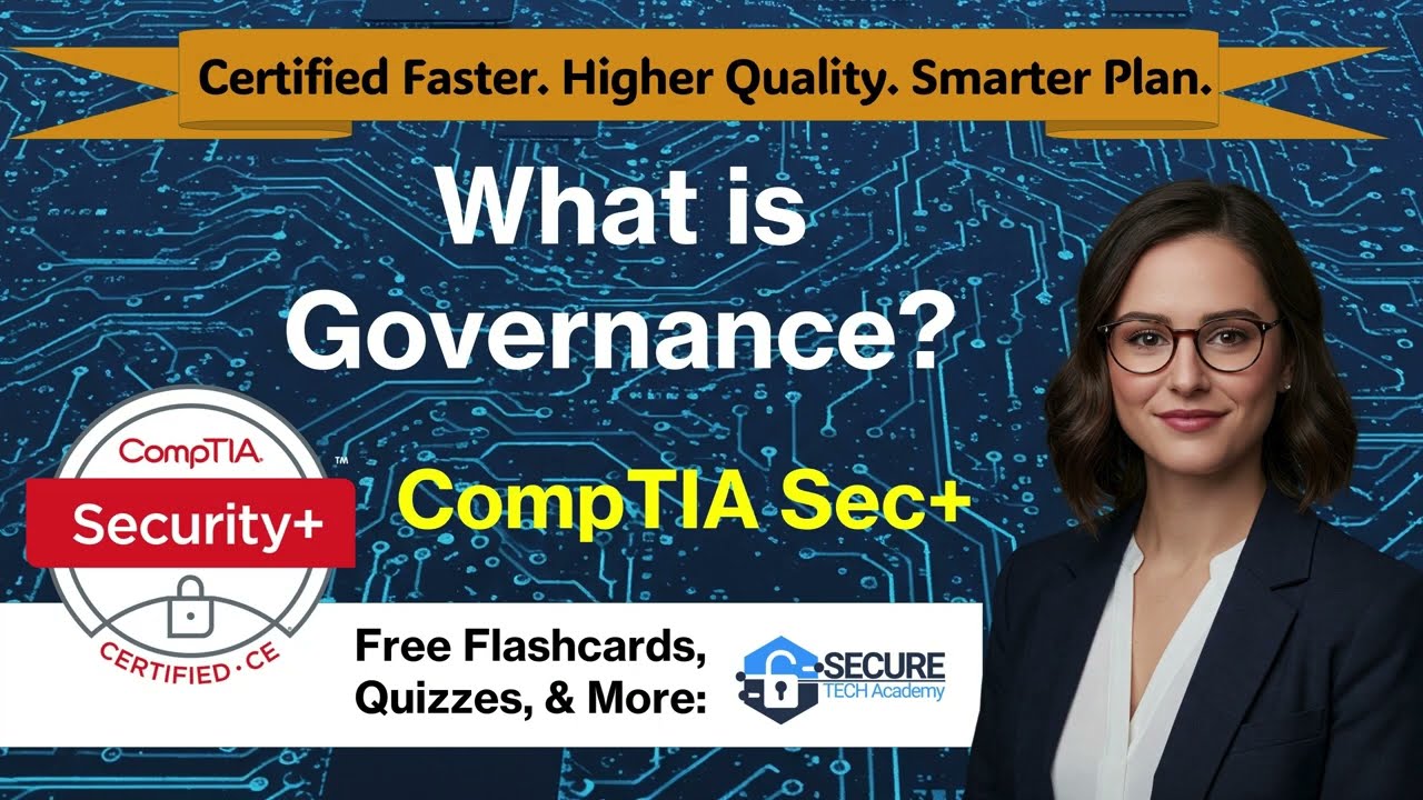 🏛️Cybersecurity Governance Basics for Beginners | GRC Course 2 | CompTIA Security+