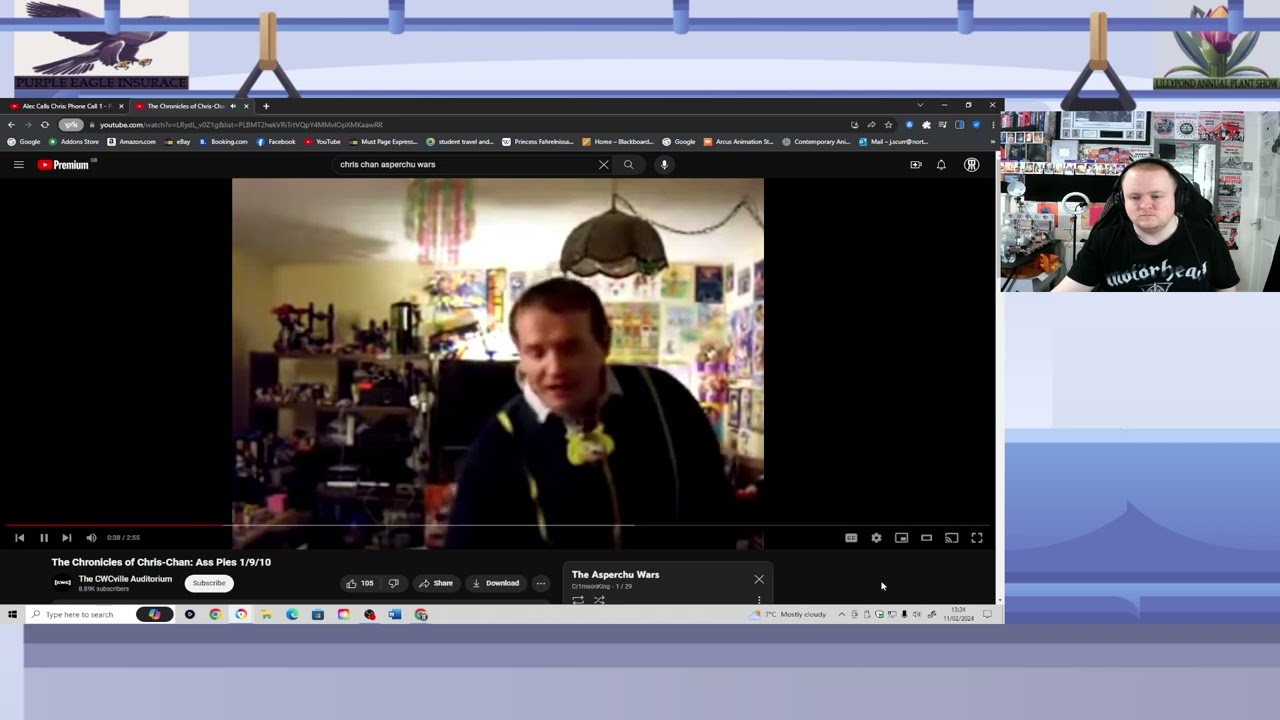 Chris Chan vs Alec Benson Leary, Call #1