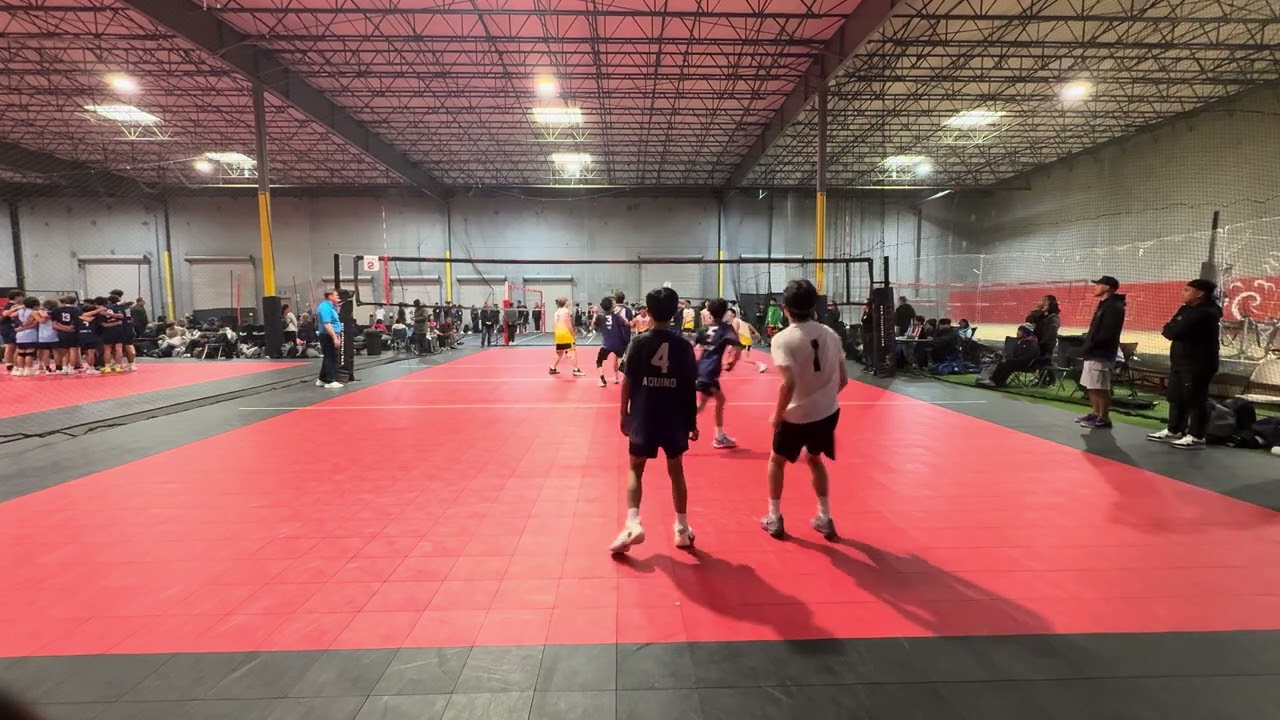 Aura volleyball club 15/16s vs titan volleyball club 16 