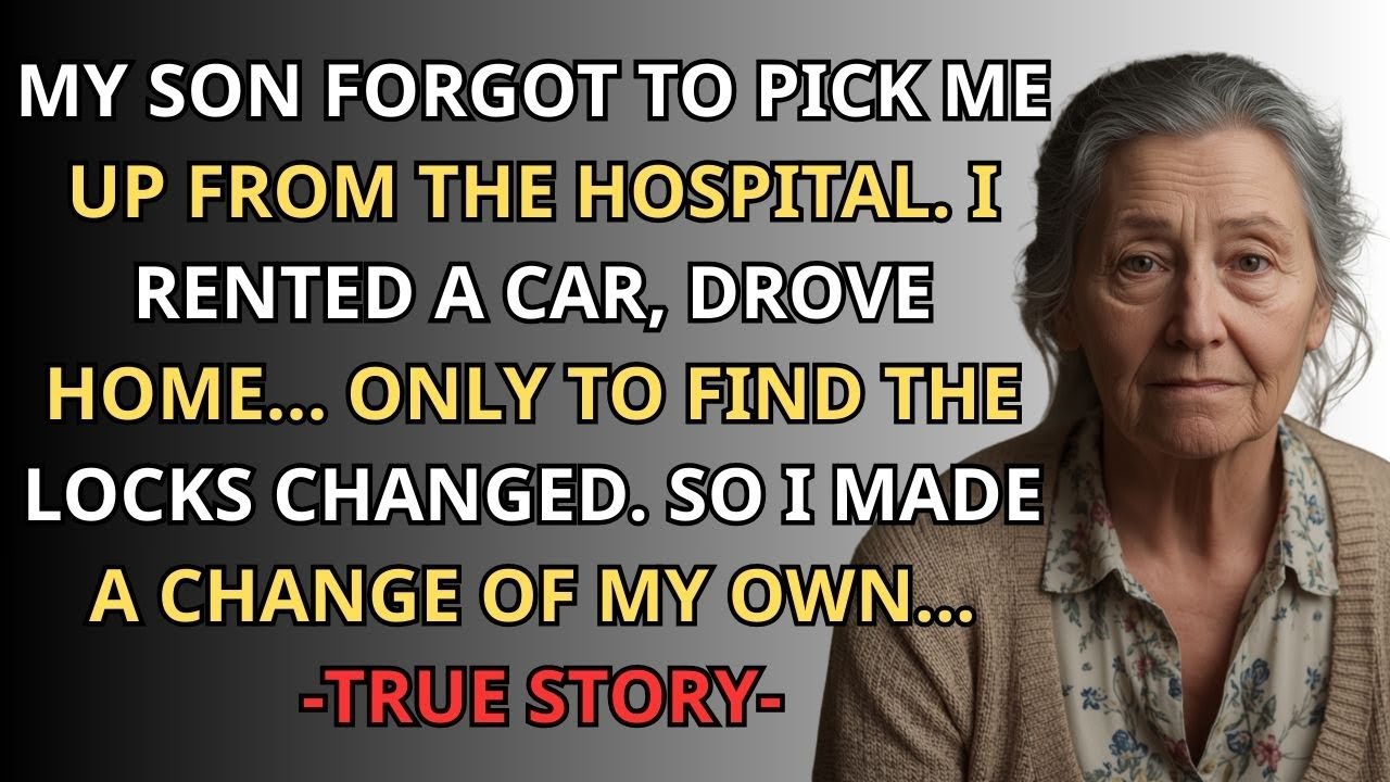HER STORY FROM MAINE 👵💔 My Son Forgot Me at the Hospital, So I Rented a Car and Drove Myself…