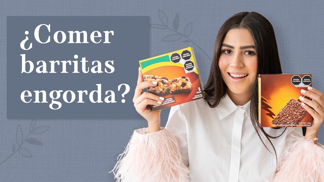 Barritas saludables ¿En verdad lo son? | Nutrióloga Alejandra Vera