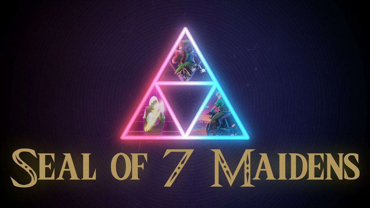 Seal of Seven Maidens (prologue theme) from A Link To The Past - Synthwave Remix (1 hour loop)