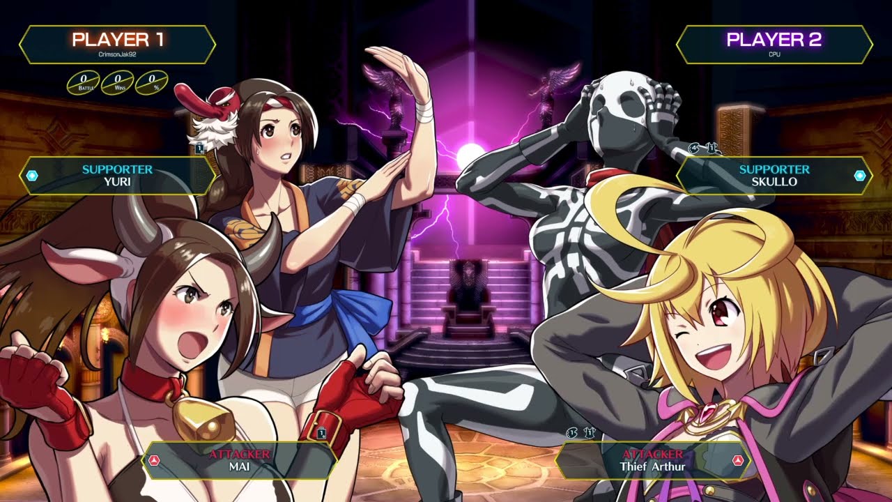 SNK HEROINES Tag Team Frenzy (PS4) | Mai Shiranui / Yuri Sakazaki Survival Playthrough (06/16/2021)