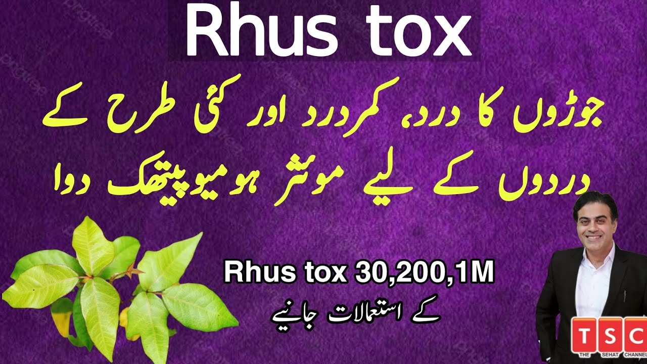 Rhus toxicodendron | Rhus tox homeopathic | Rhus tox 30, Rhus tox 200, Rhus Tox 1m uses & benefits