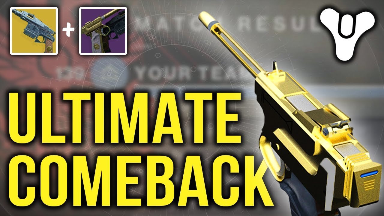 THE *ULTIMATE* COMEBACK TO WIN!! (Sturm & Drang) | Destiny 2: Forsaken PvP Gameplay