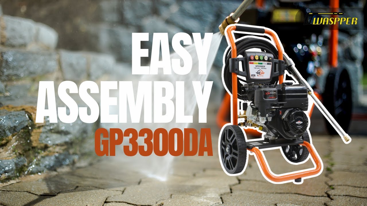 Easy Assembly | GASPPER GP3300DA – Getting Ready to Work
