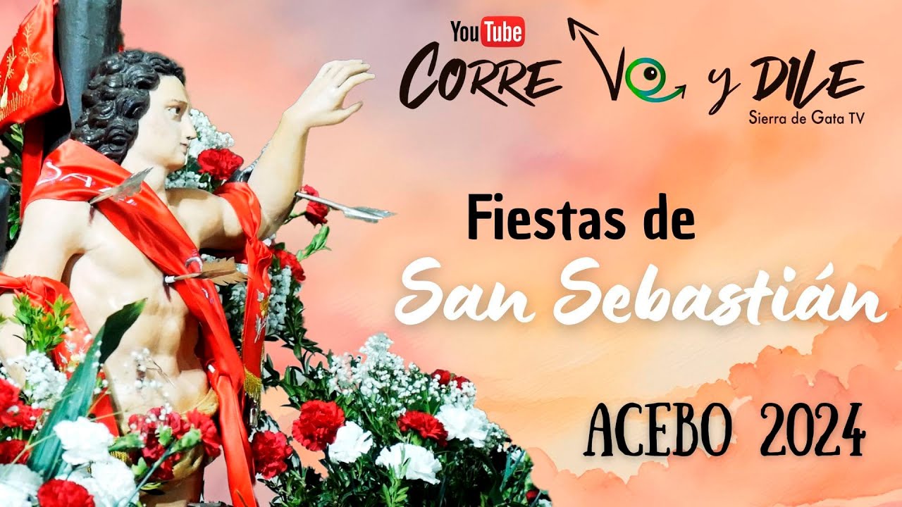 🔥FIESTAS DE PUEBLO. SAN SEBASTIÁN en ACEBO: Hogueras, Circo Psikario, Tontxu, Dj Ness y más...