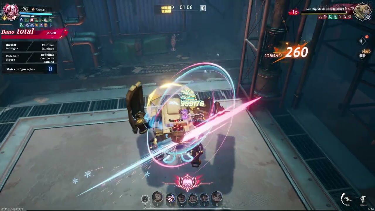 Glaciete : Sombra Sephie Branco Puro (60) vs. Estilete do Selamento (65)