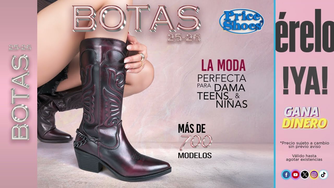 Cat&aacute;logo BOTAS 25 - 26