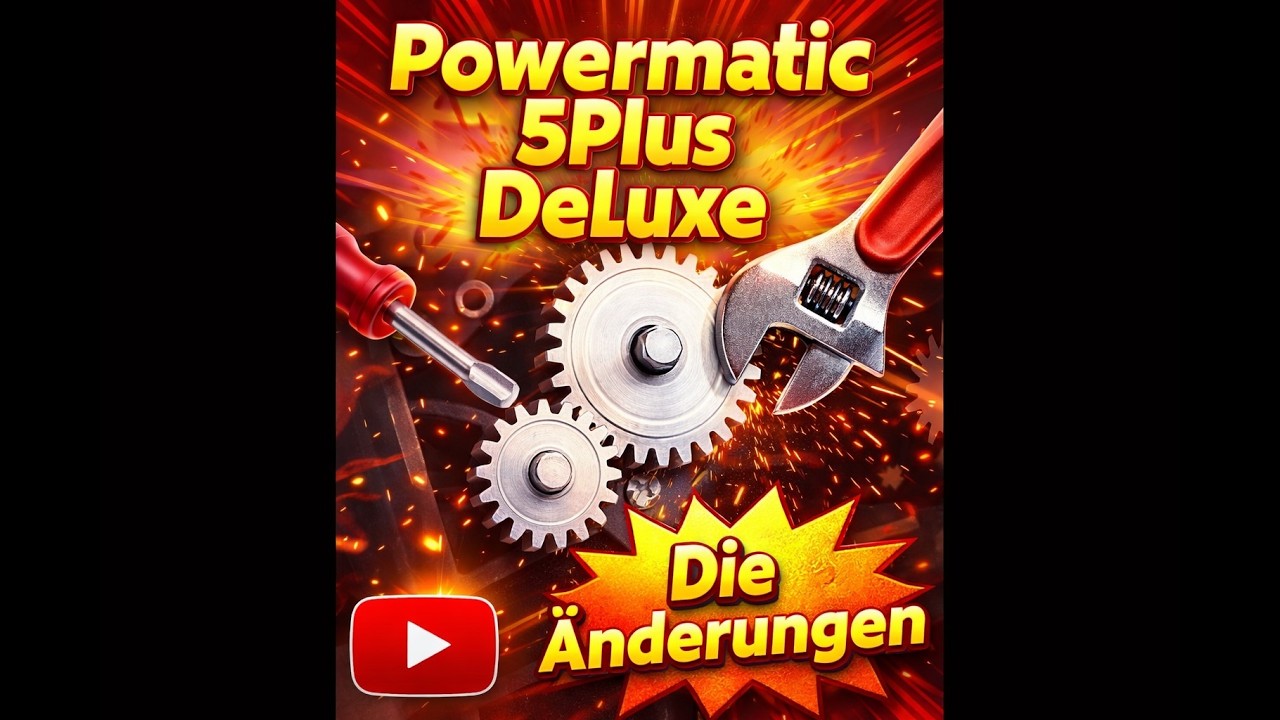 Powermatic 5+ DeLuxe - Die Änderungen