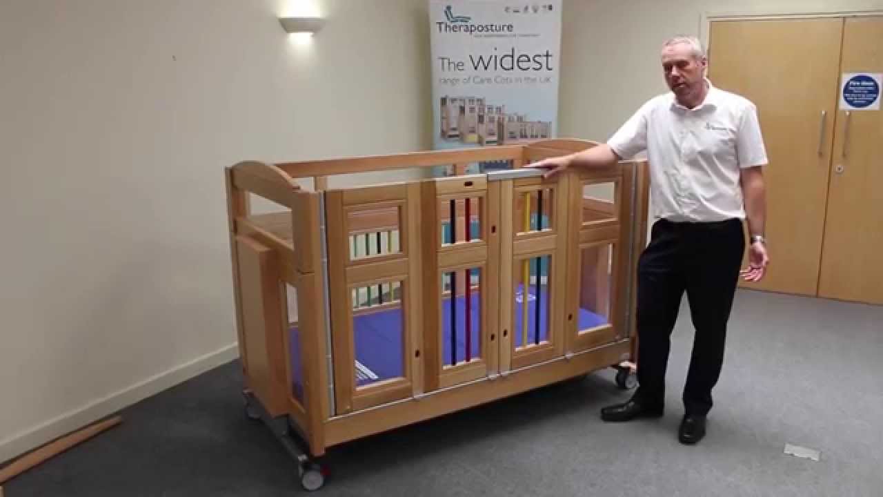 An introduction to Theraposture's Mascot Mark 2 Care Cot